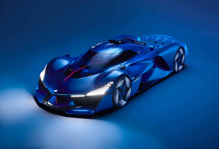 A Hydrogen Powered Racing Car: Alpine Alpenglow Hy4