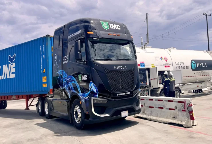 Nikola Trucks, hydrogen fuel cell based truck (FCEVs)