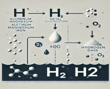 Hydrogen Production from Water Using Metals, in simple words