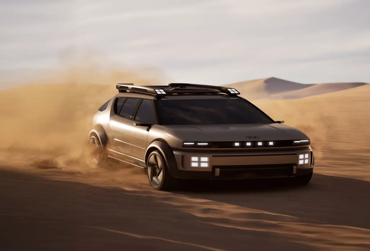 Hyundai Hydrogen Car INITIUM, Hydrogen Fuel Cell Concept Car