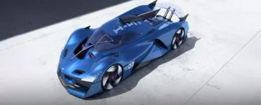 Alpine Alpenglow HY6 Hydrogen Race Car, super car