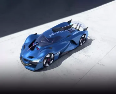 Alpine Alpenglow HY6 Hydrogen Race Car, super car