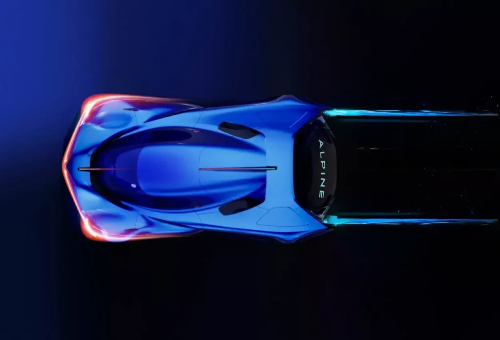 Alpine Alpenglow HY6 Hydrogen Race Car,  Supercar