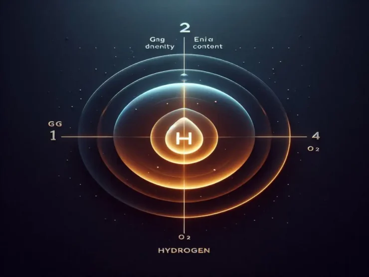 Hydrogen Density, Energy Content at Various Pressure Levels (CGH2), Liquid Hydrogen (LH2), Cryo Compressed Hydrogen CcH2